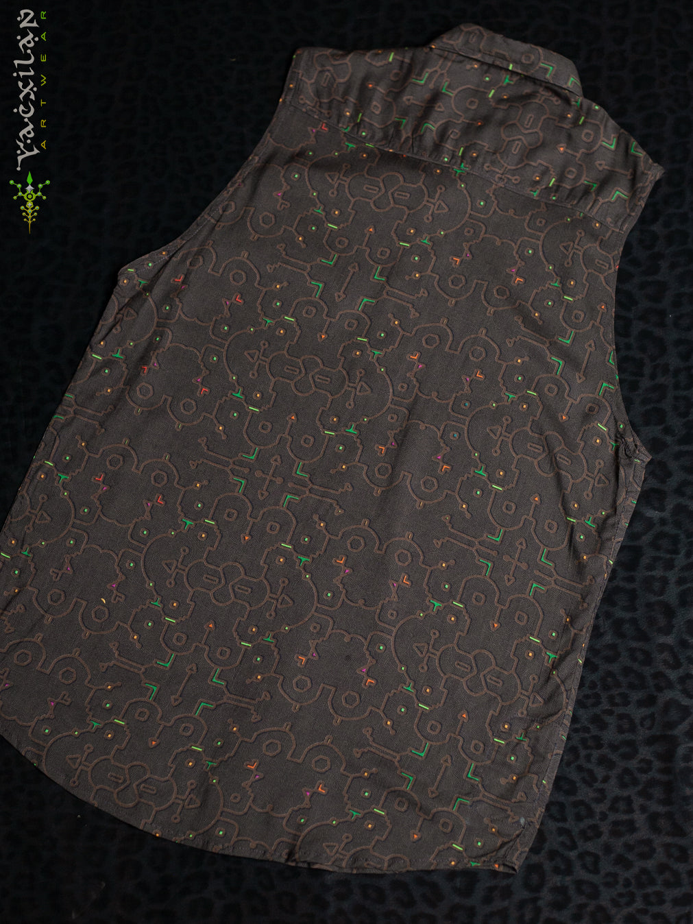 Shirt Men Sleeveless / Bamboo - REBIRTH OF IKARO Forest